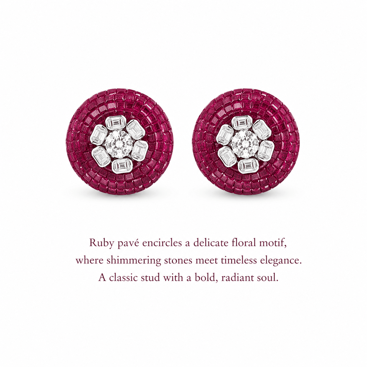 Ruby rosette - Image 3